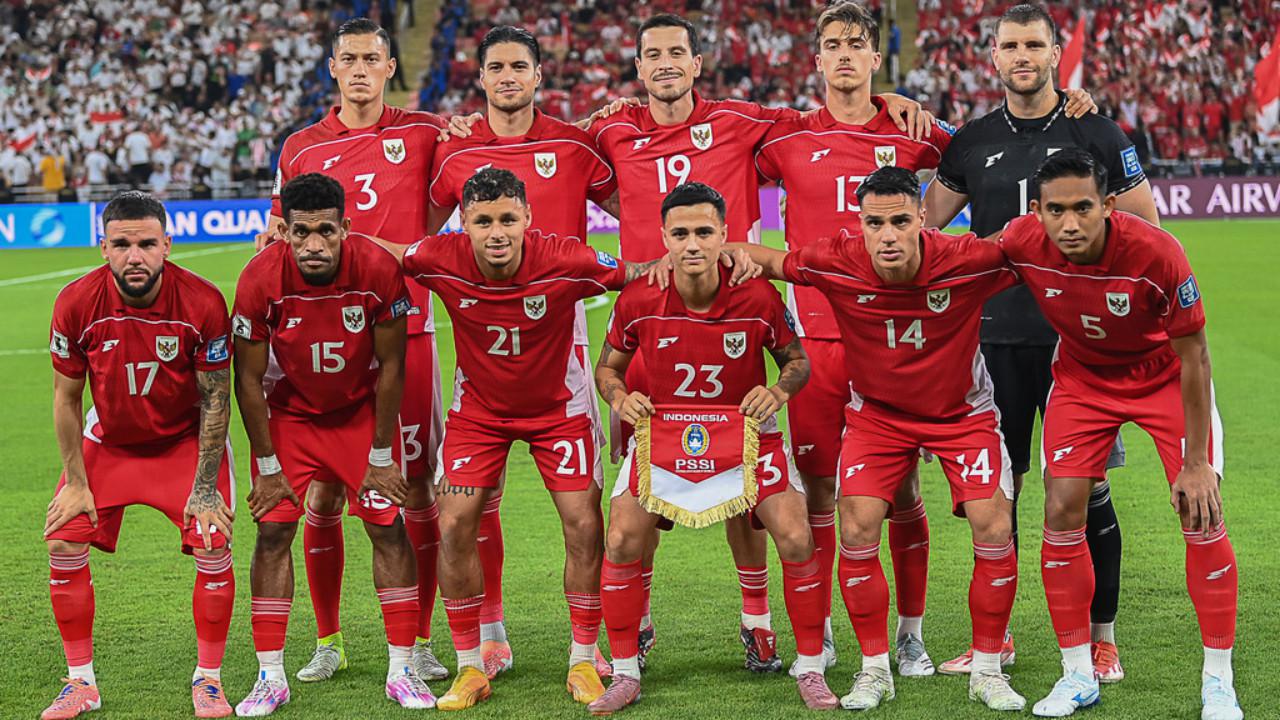 tumbang dari bulgaria, timnas indonesi tetap naik peringkat fifa
